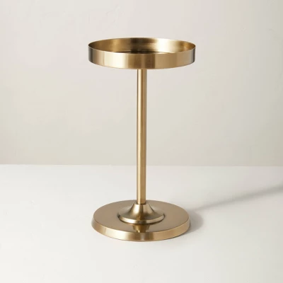 Brushed Metal Planter Stand Brass Finish - Hearth & Hand™ With Magnolia 6 Brushed Metal Planter Stand Brass Finish - Hearth & Hand™ With Magnolia - Image 4