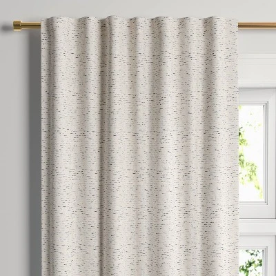 1pc Blackout Doral Window Curtain Panel Cream - Project 62™ 7 1pc Blackout Doral Window Curtain Panel Cream - Project 62™ - Image 5