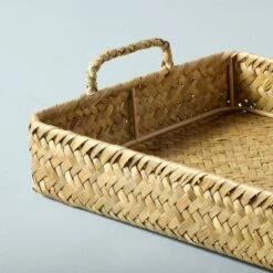 36" Extra-Large Natural Woven Basket Tray - Hearth & Hand™ With Magnolia 7 36" Extra-Large Natural Woven Basket Tray - Hearth & Hand™ With Magnolia -Home Decor GUEST 083542f0 e041 4044 94a4 4e728bb306d1