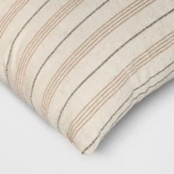 Cotton Flax Woven Striped Square Throw Pillow - Threshold™ 9 Cotton Flax Woven Striped Square Throw Pillow - Threshold™ -Home Decor GUEST 08c83243 712a 4977 937c c04fac6ebbef