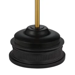 Possini Euro Design Roxie Modern Floor Lamp With Riser 65 1/2" Tall Brass Black Metal Sheer Linen Double Drum Shade For Living Room Bedroom Office 12 Possini Euro Design Roxie Modern Floor Lamp With Riser 65 1/2" Tall Brass Black Metal Sheer Linen Double Drum Shade For Living Room Bedroom Office -Home Decor GUEST 0b185cbb 7e34 493c 9478 2e60a5f99aa0