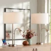 Possini Euro Design Traverse Modern Table Lamps Set Of 2 29 1/2" Tall Brushed Nickel With USB Charging Port LED Gooseneck White Drum Shade For Desk 1 Possini Euro Design Traverse Modern Table Lamps Set Of 2 29 1/2" Tall Brushed Nickel With USB Charging Port LED Gooseneck White Drum Shade For Desk -Home Decor GUEST 0b86014d 2919 4ecf ba2a e6e931a9ac67