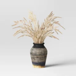 Grass Arrangement In Ceramic Pot Black - Threshold™ 10 Grass Arrangement In Ceramic Pot Black - Threshold™ -Home Decor GUEST 0efded28 a1c0 4c30 b142 c93cc97829c1
