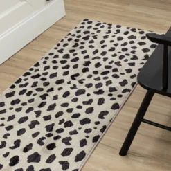 Daffodil Leopard Print Woven Rug - Threshold™ -Home Decor GUEST 0efea80e 333d 4d53 ba99 3047838bb320