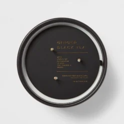 15oz Ceramic Jar 3-Wick Black Label Ginger Black Tea Candle - Threshold™ 7 15oz Ceramic Jar 3-Wick Black Label Ginger Black Tea Candle - Threshold™ -Home Decor GUEST 101513e9 4210 4604 bdb9 03938613d90c