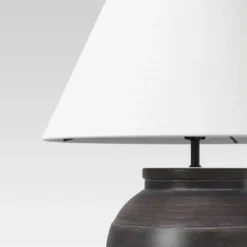 Large Ceramic Table Lamp Black - Threshold™ -Home Decor GUEST 1043df0d 6123 41f8 92b5 8fa16f35c015