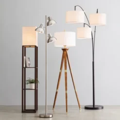 Oak Wood Tripod Floor Lamp Dark Brown - Threshold™ 19 Oak Wood Tripod Floor Lamp Dark Brown - Threshold™ -Home Decor GUEST 12eb9924 86da 4a28 9eaa 3aaed057f6ef