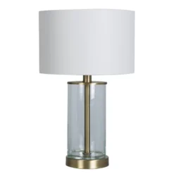 Fillable Accent With USB Table Lamp Brass - Threshold -Home Decor GUEST 1bb85741 23ad 46c1 a755 e6a1658c6bca