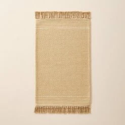 Patterned Border Stripe Area Rug Khaki - Hearth & Hand™ With Magnolia -Home Decor GUEST 1e74ead5 c518 4647 ad06 90bb279f3326