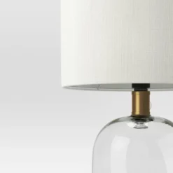 Glass Cylinder Mini Table Lamp With Open Base Clear - Threshold™ 8 Glass Cylinder Mini Table Lamp With Open Base Clear - Threshold™ -Home Decor GUEST 1f14c873 4b74 4c73 a623 c80d2dde31a2