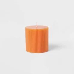 Ribbed Pillar Pumpkin Spice Candle - Threshold™ 9 Ribbed Pillar Pumpkin Spice Candle - Threshold™ -Home Decor GUEST 1fd0cc95 083f 4fbf 8ad1 42d75a6836bf