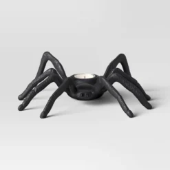 Halloween Spider Candle Holder Black - Threshold™ -Home Decor GUEST 220b818b 41ab 4746 b9b7 342d3ecd2053
