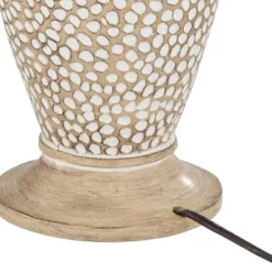 360 Lighting Cody Rustic Farmhouse Table Lamps 24 1/2" High Set Of 2 Beige Textured Pebble Drum Shade For Bedroom Living Room Bedside Nightstand House 14 360 Lighting Cody Rustic Farmhouse Table Lamps 24 1/2" High Set Of 2 Beige Textured Pebble Drum Shade For Bedroom Living Room Bedside Nightstand House -Home Decor GUEST 22634313 33c1 4159 96cd 005cfa92b3c0