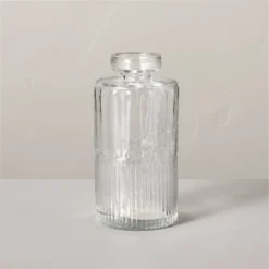 Ribbed Clear Glass Bud Vase - Hearth & Hand™ With Magnolia 15 Ribbed Clear Glass Bud Vase - Hearth & Hand™ With Magnolia -Home Decor GUEST 2286386d 3a94 4818 84ed f09772246027