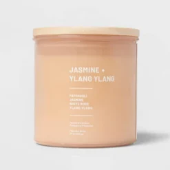 Glass Jar Jasmine And Ylang Candle Orange - Threshold™ 11 Glass Jar Jasmine And Ylang Candle Orange - Threshold™ -Home Decor GUEST 283695f1 8725 4897 8c7c c88d9c94ee0b