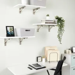 Built Industrial 2 Pack Folding L Wall Shelf Bracket, 10 Inch Collapsible Hardware With Locking Hinge For Garage Shelves, Holds 120lbs 12 Built Industrial 2 Pack Folding L Wall Shelf Bracket, 10 Inch Collapsible Hardware With Locking Hinge For Garage Shelves, Holds 120lbs -Home Decor GUEST 287cb2e8 070c 48d4 bea1 4033a2fb6480