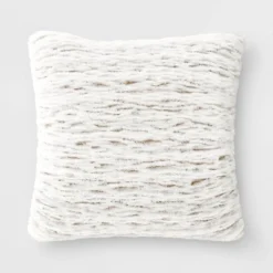 Tipped Snow Leopard Faux Fur Square Throw Pillow - Threshold™ 11 Tipped Snow Leopard Faux Fur Square Throw Pillow - Threshold™ -Home Decor GUEST 2d6b054d 8586 4936 9957 35da08081dea