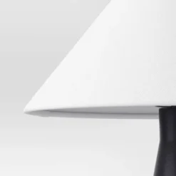 Ceramic Table Lamp With Tapered Shade Black (Includes LED Light Bulb) - Threshold™ 7 Ceramic Table Lamp With Tapered Shade Black (Includes LED Light Bulb) - Threshold™ -Home Decor GUEST 2f5353b0 5f4d 45e5 8276 0f240a50e418