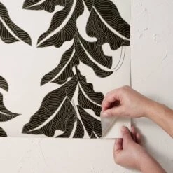 Botanical Leaf Peel And Stick Wallpaper Black/White - Opalhouse™ Designed With Jungalow™ 8 Botanical Leaf Peel And Stick Wallpaper Black/White - Opalhouse™ Designed With Jungalow™ -Home Decor GUEST 3095b8ff 6f52 48aa 8a4a 02a4870ccbf4