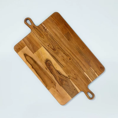 Large Double Handle Wood Serve Board - Hearth & Hand™ With Magnolia 5 Large Double Handle Wood Serve Board - Hearth & Hand™ With Magnolia - Image 3