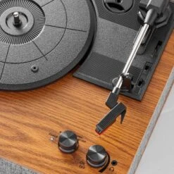 3-Speed Record Player Brown/Gray - Hearth & Hand™ With Magnolia 8 3-Speed Record Player Brown/Gray - Hearth & Hand™ With Magnolia -Home Decor GUEST 38f5f3a4 be30 4624 9c9a 3488c5481e06