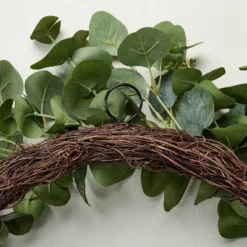 24" Faux Seeded Eucalyptus Wreath - Hearth & Hand™ With Magnolia 7 24" Faux Seeded Eucalyptus Wreath - Hearth & Hand™ With Magnolia -Home Decor GUEST 3d7ecc78 94d6 48fc 863e 0b71f2a7dee9