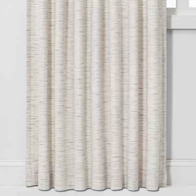 1pc Light Filtering Striation Herringbone Window Curtain Panel - Project 62™ 4 1pc Light Filtering Striation Herringbone Window Curtain Panel - Project 62™ - Image 2