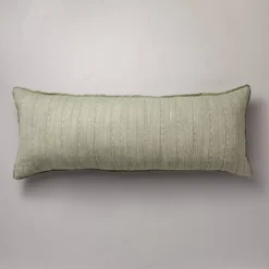 16"x42" Washed Loop Stripe Lumbar Bed Pillow - Hearth & Hand™ With Magnolia 13 16"x42" Washed Loop Stripe Lumbar Bed Pillow - Hearth & Hand™ With Magnolia -Home Decor GUEST 3f4d66eb 1363 4711 9f60 162fc243fa6f