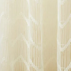 1pc 50"x84" Sheer Zig Zag Macrame Curtain Panel Cream - Opalhouse™ Designed With Jungalow™ -Home Decor GUEST 453c4af7 309c 4148 8efd 84874224d2bb