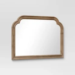 36" X 26" French Country Mantle Wood Mirror Natural - Threshold™ -Home Decor GUEST 47629495 d7b5 437f b397 d2c6ecd479e8
