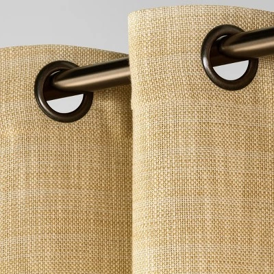 1pc Light Filtering Textured Weave Window Curtain Panel - Threshold™ 3 1pc Light Filtering Textured Weave Window Curtain Panel - Threshold™
