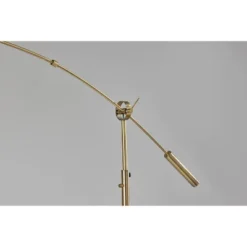 Adler Arc Floor Lamp Antique Brass - Adesso -Home Decor GUEST 4c360c9c 6aa6 4d11 9e58 829867544dcc