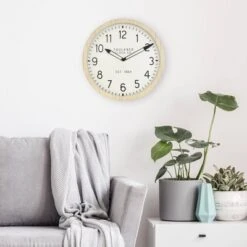 16" Wall Clock Wood - Threshold™ 6 16" Wall Clock Wood - Threshold™ -Home Decor GUEST 4c652c73 18c3 43b5 a96e e70ab5238781