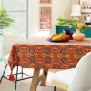84" X 60" Cotton Calling In The Abundance Tablecloth With Tassels - Opalhouse™ Designed With Jungalow™ 2 84" X 60" Cotton Calling In The Abundance Tablecloth With Tassels - Opalhouse™ Designed With Jungalow™ -Home Decor GUEST 4d6606e4 454e 431e bd7b fd8a5e941f4b