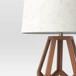 Large Wood Geo Assembled Table Lamp - Threshold™ 9 Large Wood Geo Assembled Table Lamp - Threshold™ -Home Decor GUEST 4e826a9e 70e6 444a b5c1 561396ae69fb
