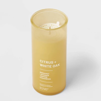 Wellness Jar Citrus And White Oak Candle Yellow - Threshold™ 6 Wellness Jar Citrus And White Oak Candle Yellow - Threshold™ - Image 4