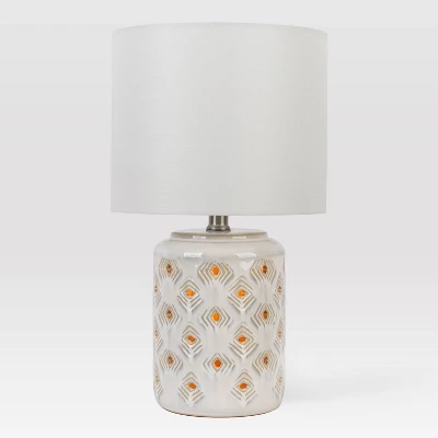 Diamond Cutout Table Lamp With Lit Base - Opalhouse™ 6 Diamond Cutout Table Lamp With Lit Base - Opalhouse™ - Image 4