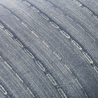 16"x42" Washed Loop Stripe Lumbar Bed Pillow - Hearth & Hand™ With Magnolia 4 16"x42" Washed Loop Stripe Lumbar Bed Pillow - Hearth & Hand™ With Magnolia - Image 2