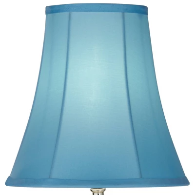 360 Lighting Bohemian Country Cottage Accent Table Lamp 21" High Teal Blue Stacked Glass For Bedroom Living Room Bedside Nightstand Office Kids Family 4 360 Lighting Bohemian Country Cottage Accent Table Lamp 21" High Teal Blue Stacked Glass For Bedroom Living Room Bedside Nightstand Office Kids Family - Image 2