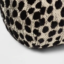 Bolster Jacquard Leopard Decorative Throw Pillow Black/Natural - Threshold™ -Home Decor GUEST 6634146b 116e 493b 977c d94a11830960