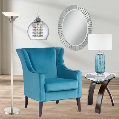 Possini Euro Design Metro Modern Torchiere Floor Lamp 71" Tall Brushed Nickel Frosted White Acrylic Shade For Living Room Reading Bedroom Office House 7 Possini Euro Design Metro Modern Torchiere Floor Lamp 71" Tall Brushed Nickel Frosted White Acrylic Shade For Living Room Reading Bedroom Office House - Image 5