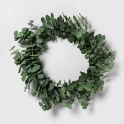 Faux Eucalyptus Wreath - Hearth & Hand™ With Magnolia 9 Faux Eucalyptus Wreath - Hearth & Hand™ With Magnolia -Home Decor GUEST 69c452d5 ce0e 424b a992 018b3034bdd8