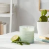 Glass Jar Aloe And Bergamot Candle Green - Threshold™ -Home Decor GUEST 6dff775c d0d0 4a43 ba39 2909d24196ab