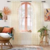 1pc 50"x84" Sheer Zig Zag Macrame Curtain Panel Cream - Opalhouse™ Designed With Jungalow™ 2 1pc 50"x84" Sheer Zig Zag Macrame Curtain Panel Cream - Opalhouse™ Designed With Jungalow™ -Home Decor GUEST 712f1311 7264 4d02 ada6 b2d66663db9d