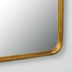 Arched Metal Frame Mirror Brass Finish - Hearth & Hand™ With Magnolia -Home Decor GUEST 716e116a 6ee0 4b78 a585 1d1b6a8fc93b