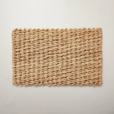 Basket Weave Jute Doormat Natural - Hearth & Hand™ With Magnolia 6 Basket Weave Jute Doormat Natural - Hearth & Hand™ With Magnolia - Image 4