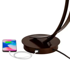 Possini Euro Design Modern Desk Lamps Set Of 2 With USB Port 22 1/2" High Bronze LED Clear Seeded Glass Shade For Bedroom Office 12 Possini Euro Design Modern Desk Lamps Set Of 2 With USB Port 22 1/2" High Bronze LED Clear Seeded Glass Shade For Bedroom Office -Home Decor GUEST 74ad4f69 c5e8 4a47 a163 49658a84b613