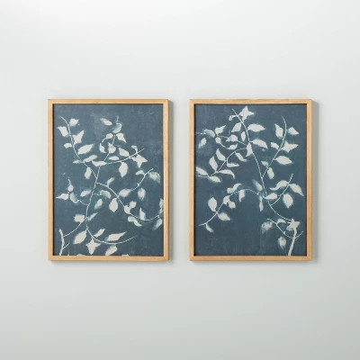 (Set Of 2) 18"x24" Honeysuckle Print Framed Wall Art - Hearth & Hand™ With Magnolia 5 (Set Of 2) 18"x24" Honeysuckle Print Framed Wall Art - Hearth & Hand™ With Magnolia - Image 3