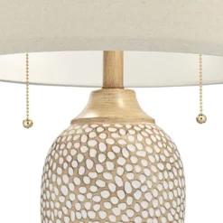 360 Lighting Cody Rustic Farmhouse Table Lamps 24 1/2" High Set Of 2 Beige Textured Pebble Drum Shade For Bedroom Living Room Bedside Nightstand House 12 360 Lighting Cody Rustic Farmhouse Table Lamps 24 1/2" High Set Of 2 Beige Textured Pebble Drum Shade For Bedroom Living Room Bedside Nightstand House -Home Decor GUEST 79dbf158 4ae5 40b0 aa15 0e7039dfe4ec