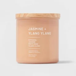 Glass Jar Jasmine And Ylang Candle Orange - Threshold™ 9 Glass Jar Jasmine And Ylang Candle Orange - Threshold™ -Home Decor GUEST 7b2bbab9 f293 4d99 b919 fd700df9c8f3